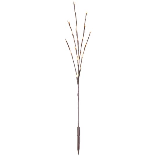 Vickerman 72" Warm White Wide Angle LED Twig Lights on Brown Wire, 3ct. | Michaels®